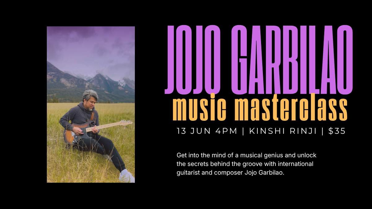 Music Masterclass with Jojo Garbilao