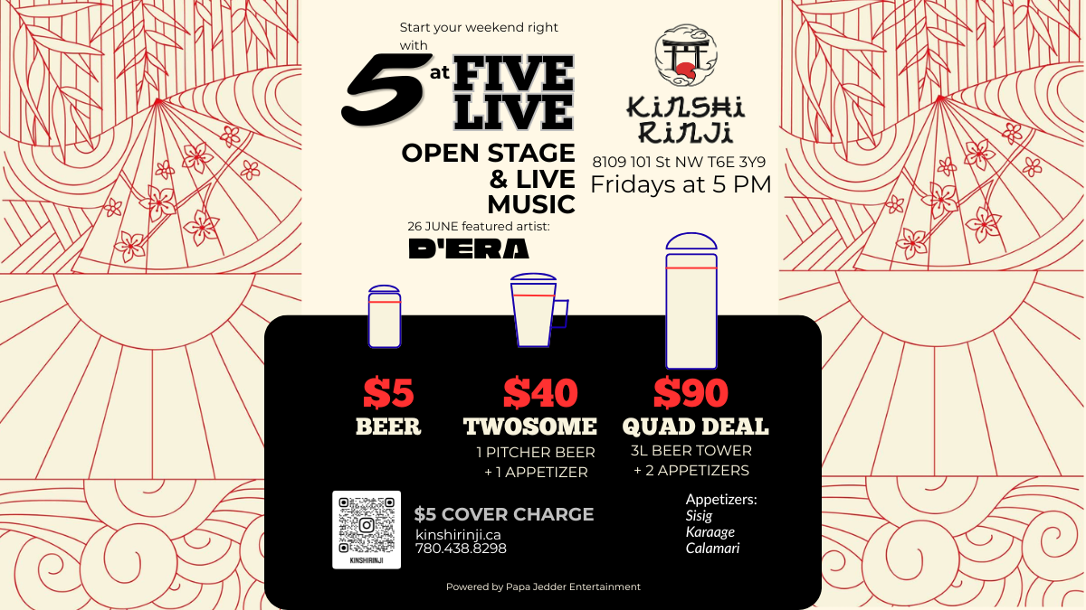5 at Five Live: Open Stage and Live Music