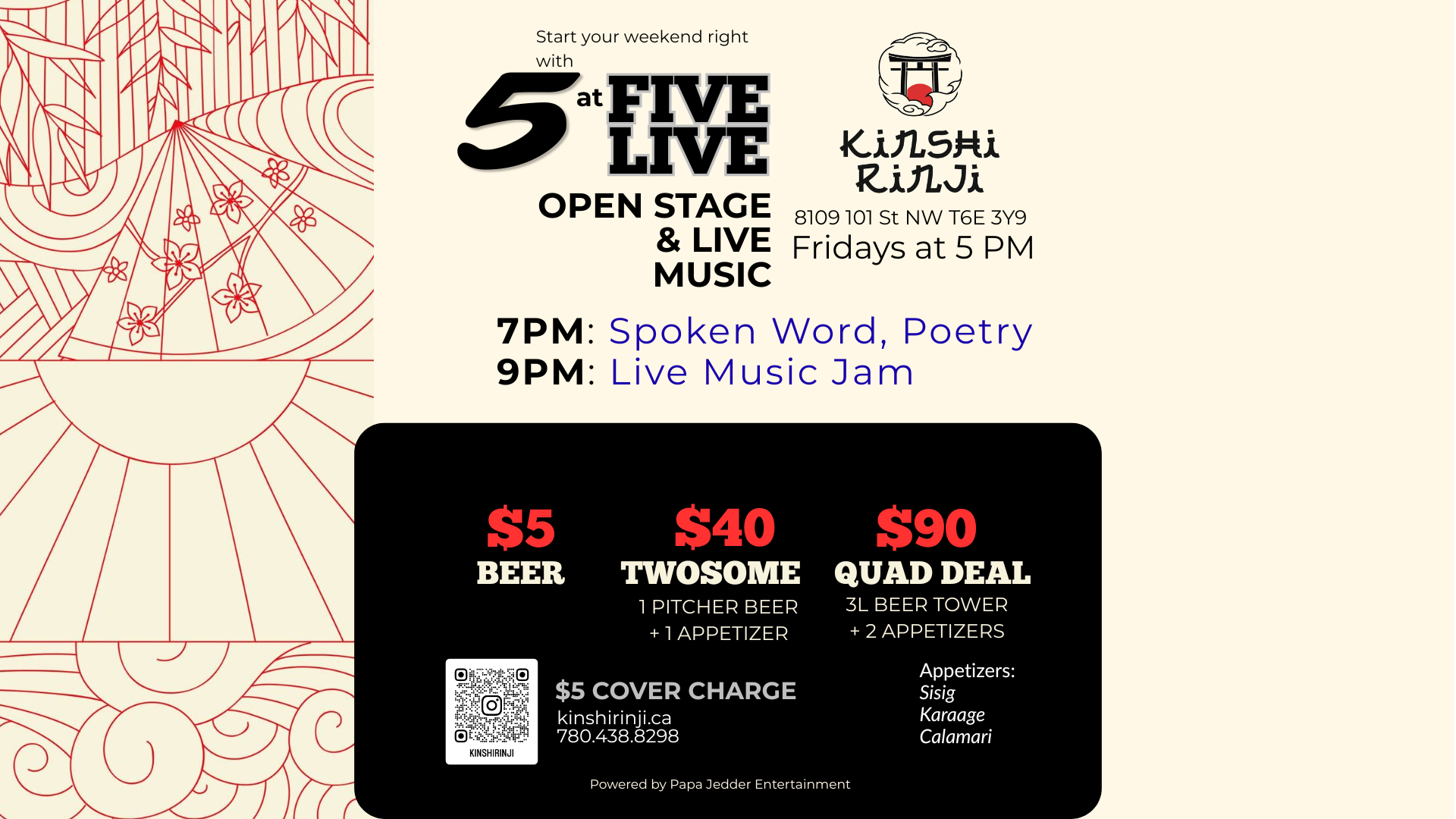 5 at Five Live 003: Your Stage Awaits