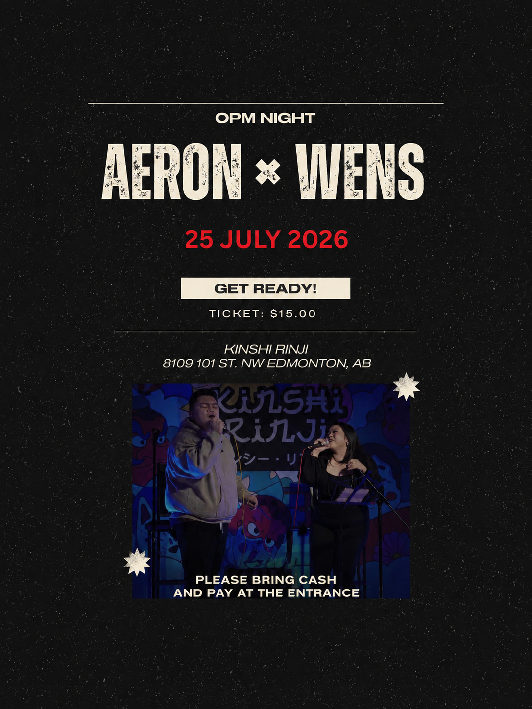 OPM Night: Aeron × Wens