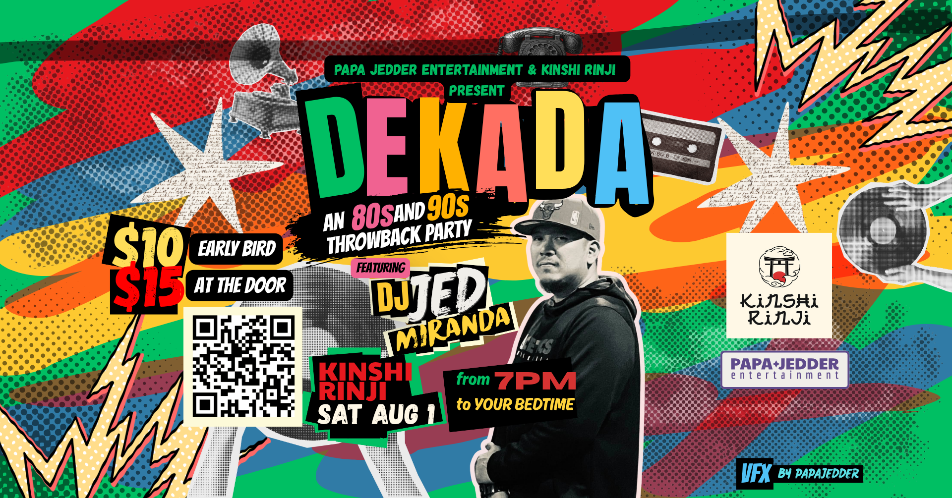 DEKADA: 80s & 90s Throwback