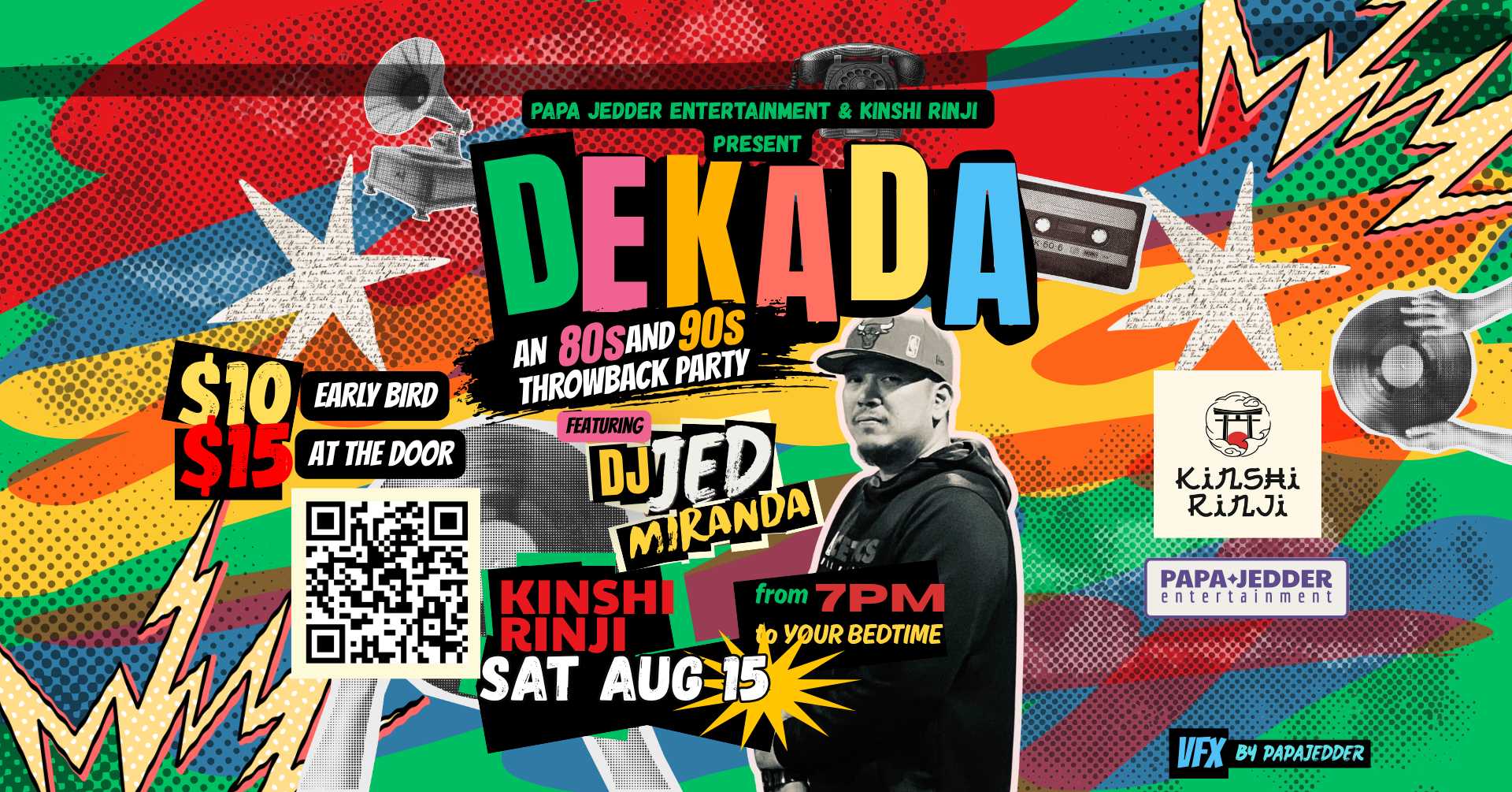 DEKADA: 80s & 90s Throwback